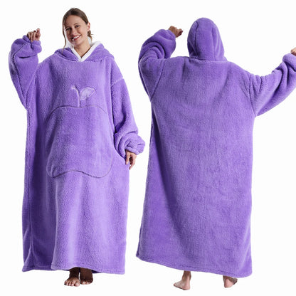 Extra Long Wearable Blankets Winter