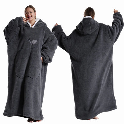 Extra Long Wearable Blankets Winter