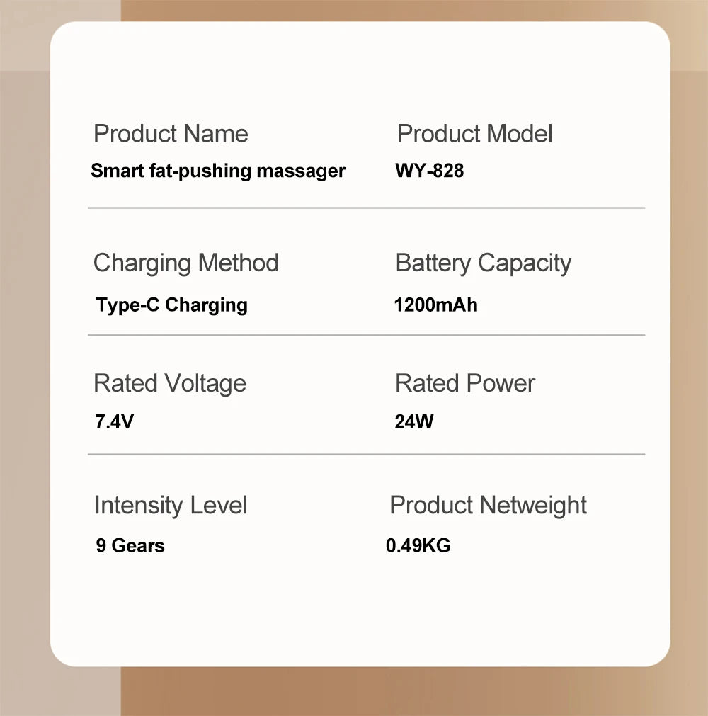 Electric Body Sculpting Massager