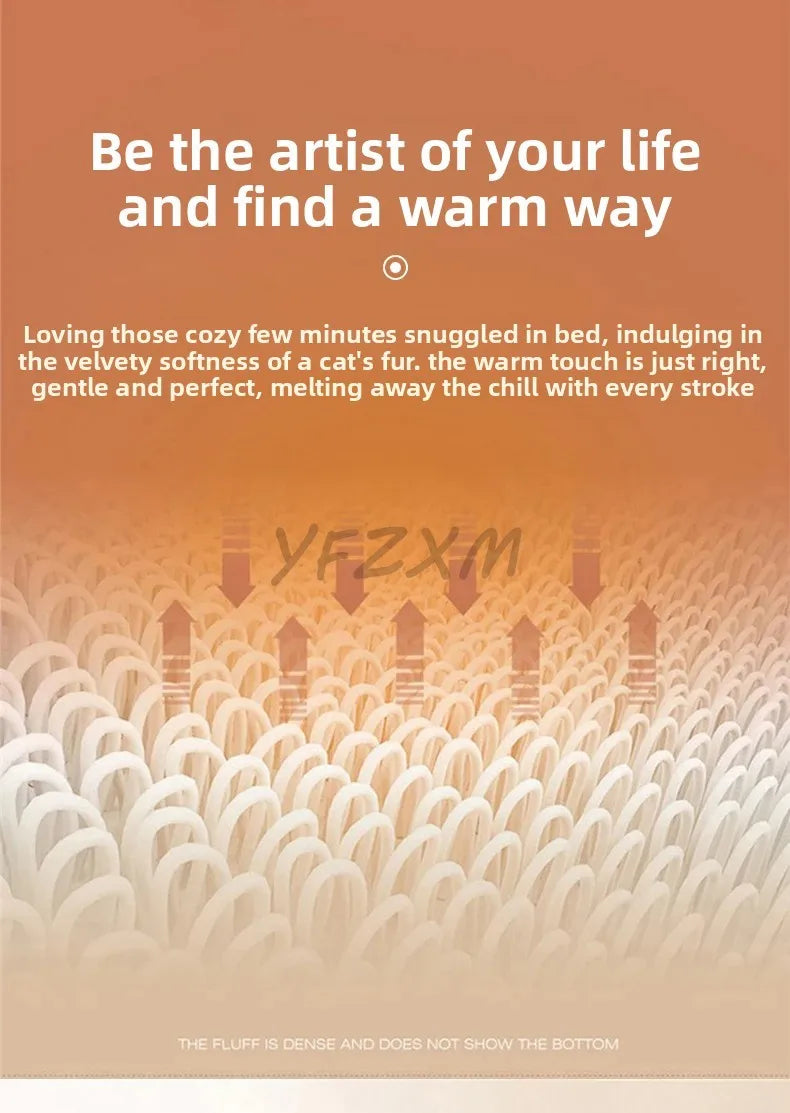 Lambswool Blanket Autumn Winter