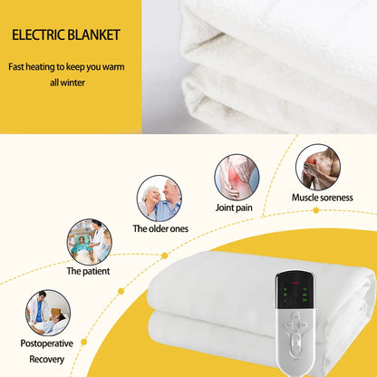 Electric Heated Blanket Queen Size