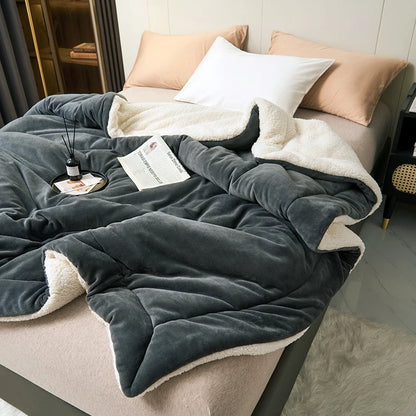 Lambswool Blanket Autumn Winter