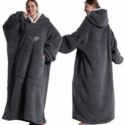 Extra Long Wearable Blankets Winter