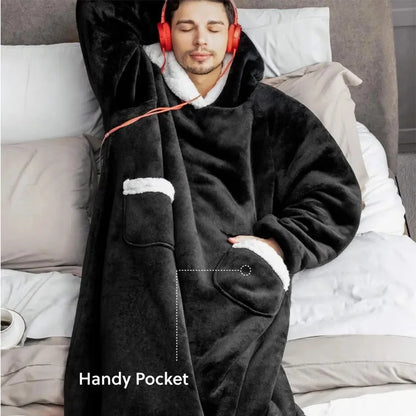 Blanket Pyjamas with Sleeves Winter Hoodies