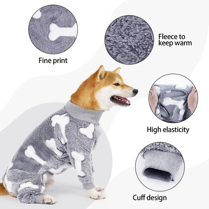 Clothes for Dogs Pajamas Jumpsuit