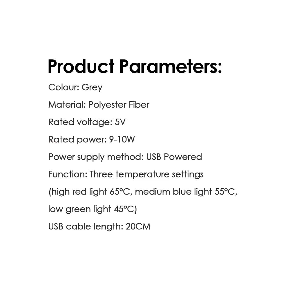 Adjustable Temperature Electric Warm Blanket