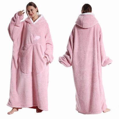 Extra Long Wearable Blankets Winter